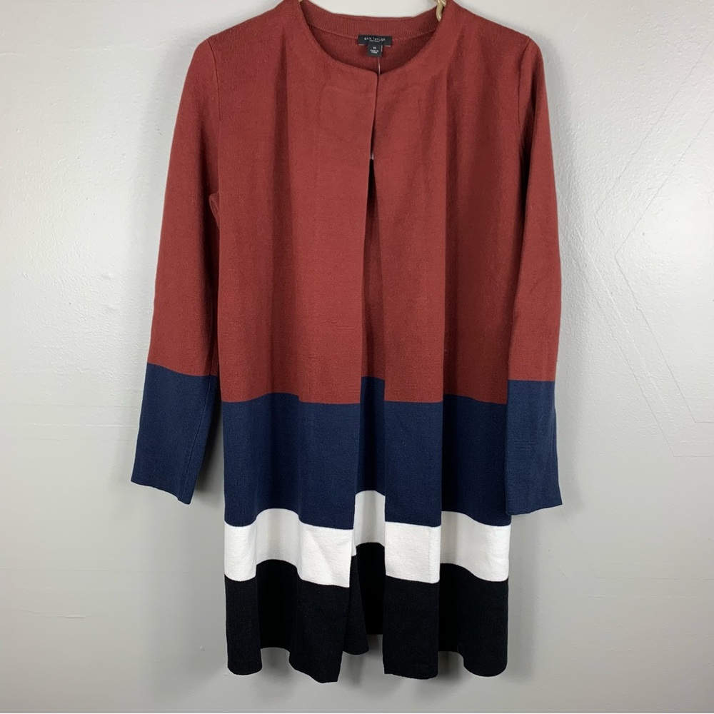 NWT Ann Taylor | Open Front Fall Long Sleeve Cardigan | XS